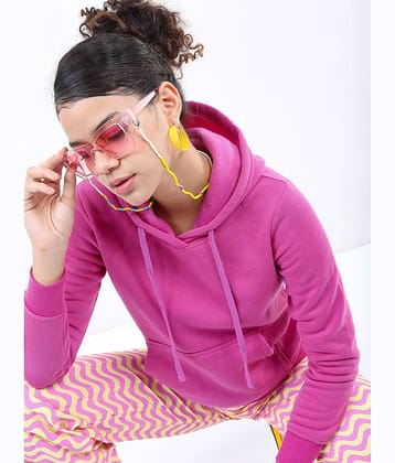 Ketch Women Polyester Sweatshirt For ( Pink )