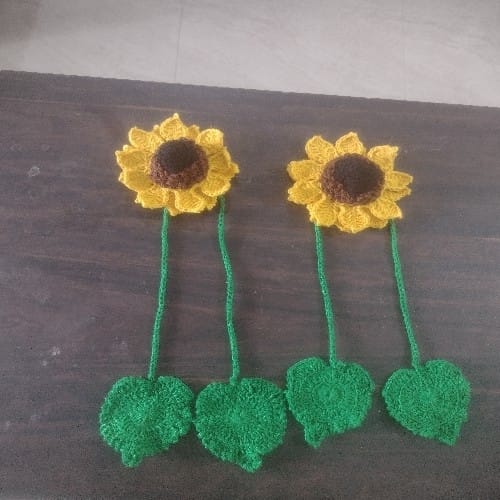 Sunflower Curtain Tiebacks