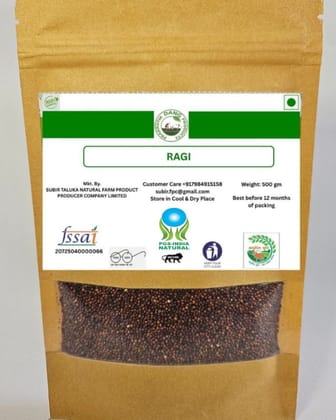 Ragi - 500 gm - One packet of Ragi