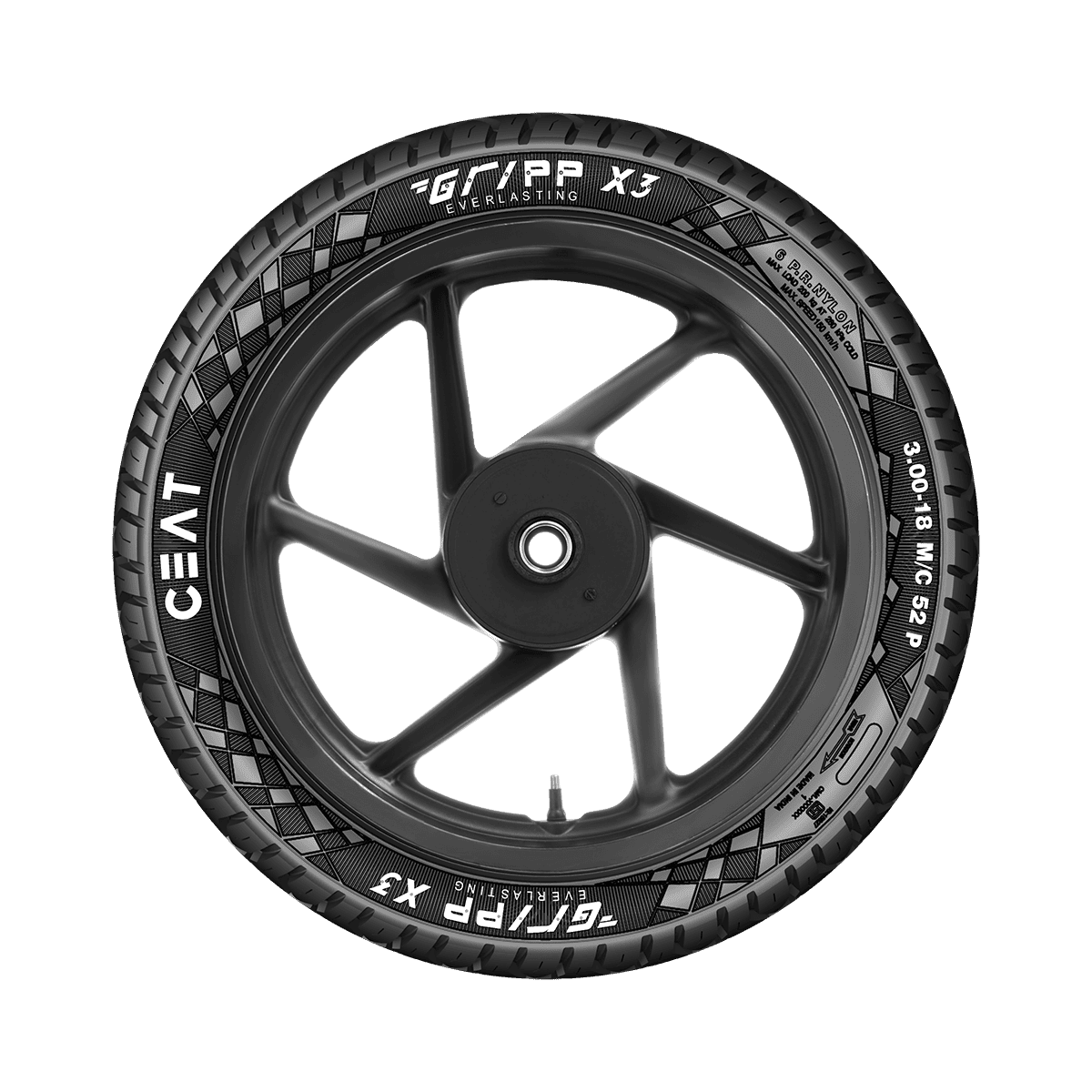 CEAT 3.00R17 GRIPP X3 TT 50P