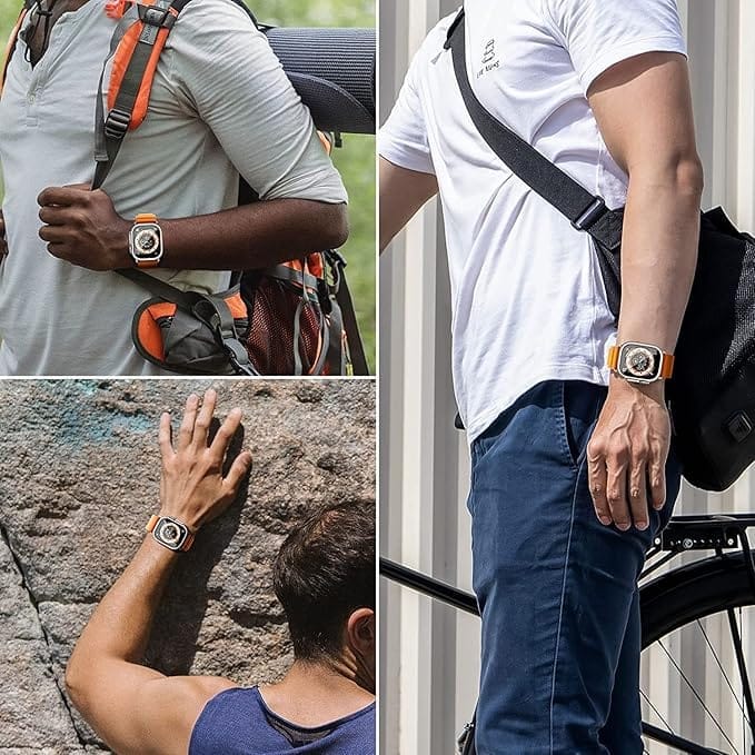 T-10 Smart Watch for Men and Women with Bluetooth Call Function, Sleep Analysis, Activity Tracking and Premium Silicone Strap Design