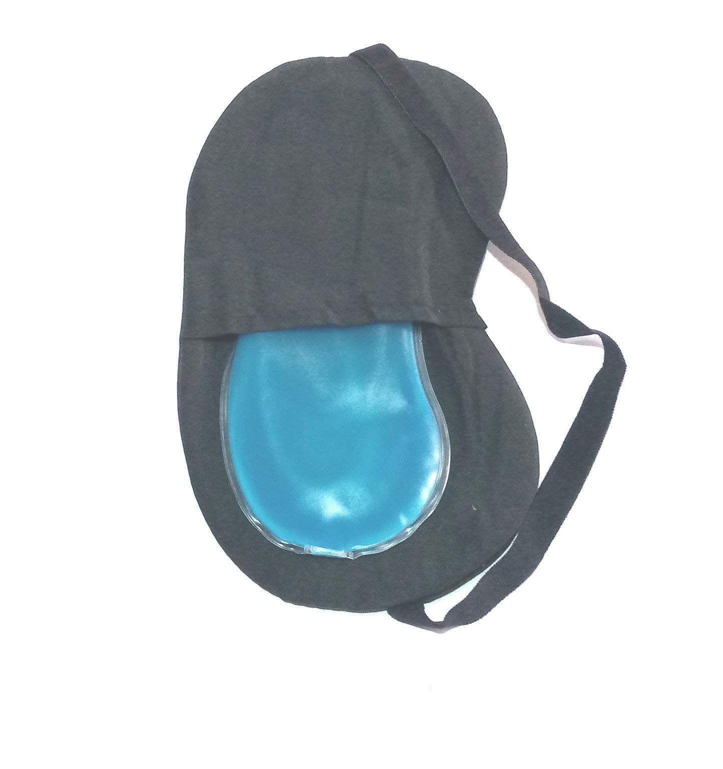 Nawani 1 Pic Ice Compress Gel Eye Care Sleep Mask Blindfold Sleeping Eye Mask, Size- 18/7.5 cm, Colour May Vary.