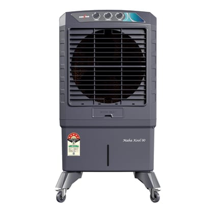 Kenstar Maha Kool HC 90L Desert Air Cooler with Anti-Bacterial Honeycomb Pads, Grey