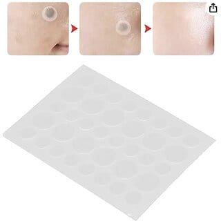 36 Pieces, Acne and Skin Tag Removal Patches, Absorbing Cover, Invisible, Blemish Spot, Hydrocolloid, Skin Treat 36 Pieces, Acne and Skin Tag Removal Patches, Absorbing Cover, Invisible, Blemish Spot, Hydrocolloid, Skin Treat