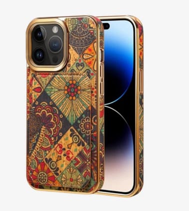Amber - Elegant Flower Magnetic Card Holder Leather Case iphone 16 PLUS Amber - Elegant Flower Magnetic Card Holder Leather Case iphone 16 PLUS