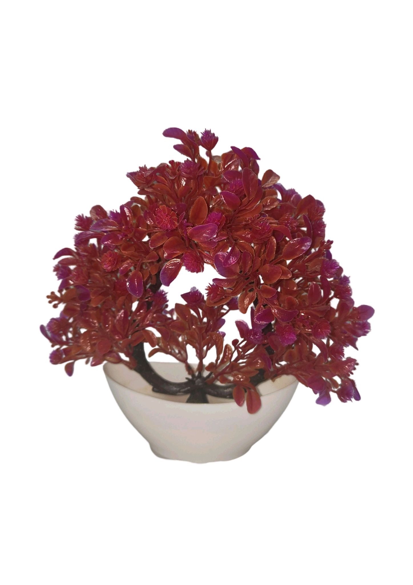 Bonsai Artificial Plant with Round Pot for Home Decor