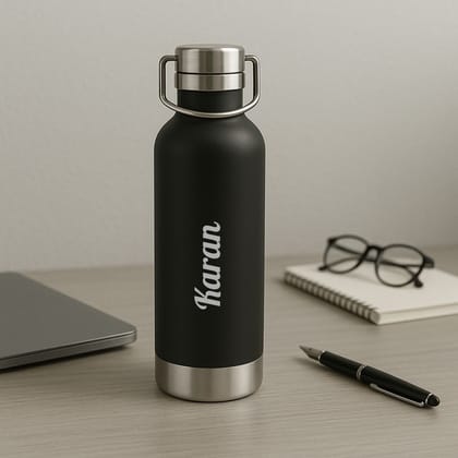 Personalized Hot & Cold Bottle: Insulated Steel Flask for Gifting