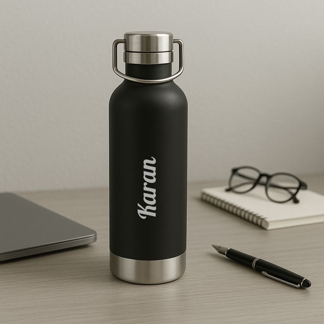 Personalized Hot & Cold Bottle: Insulated Steel Flask for Gifting