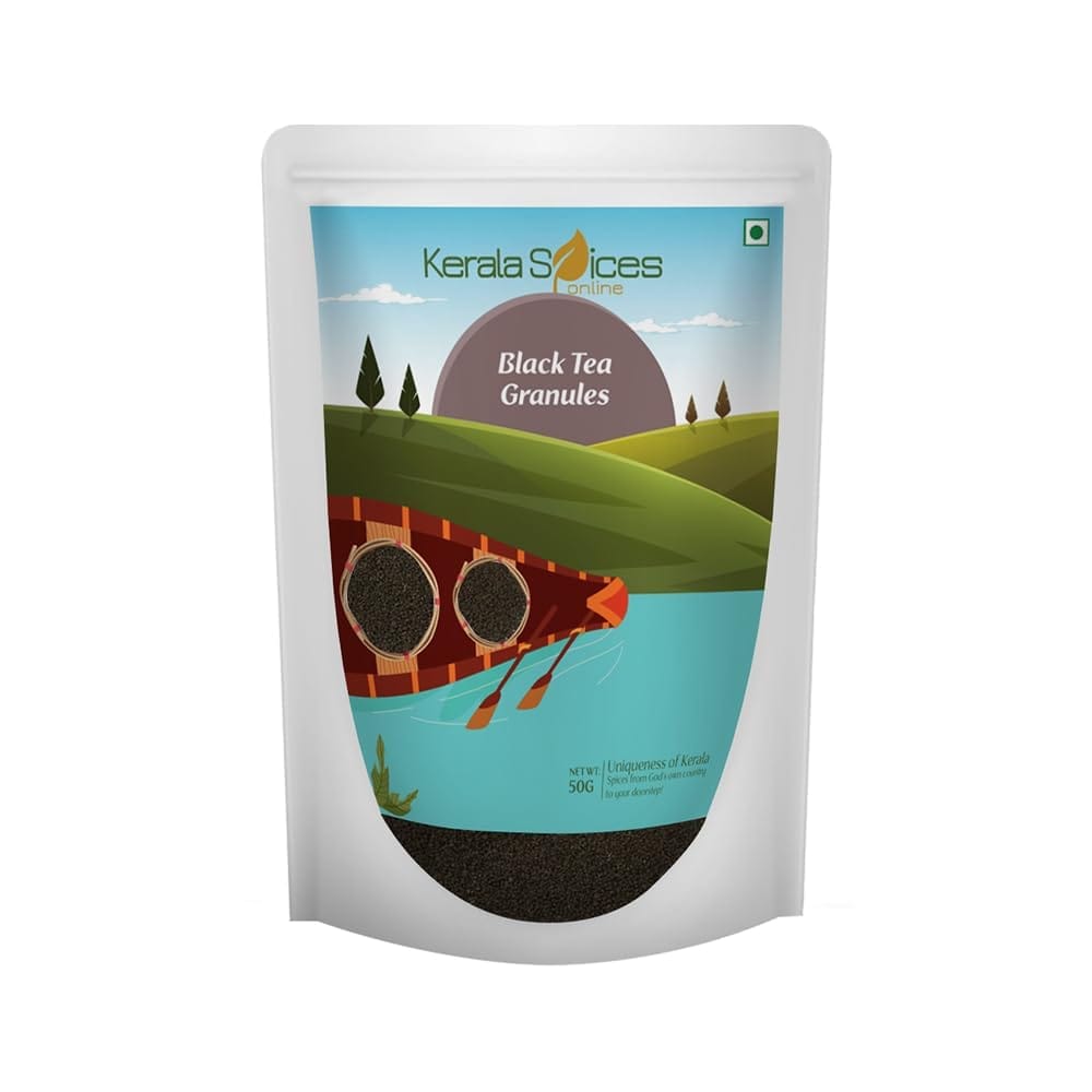 Kerala Spices 100% Pure and Natural Black Tea 500gm Garden Fresh Tea