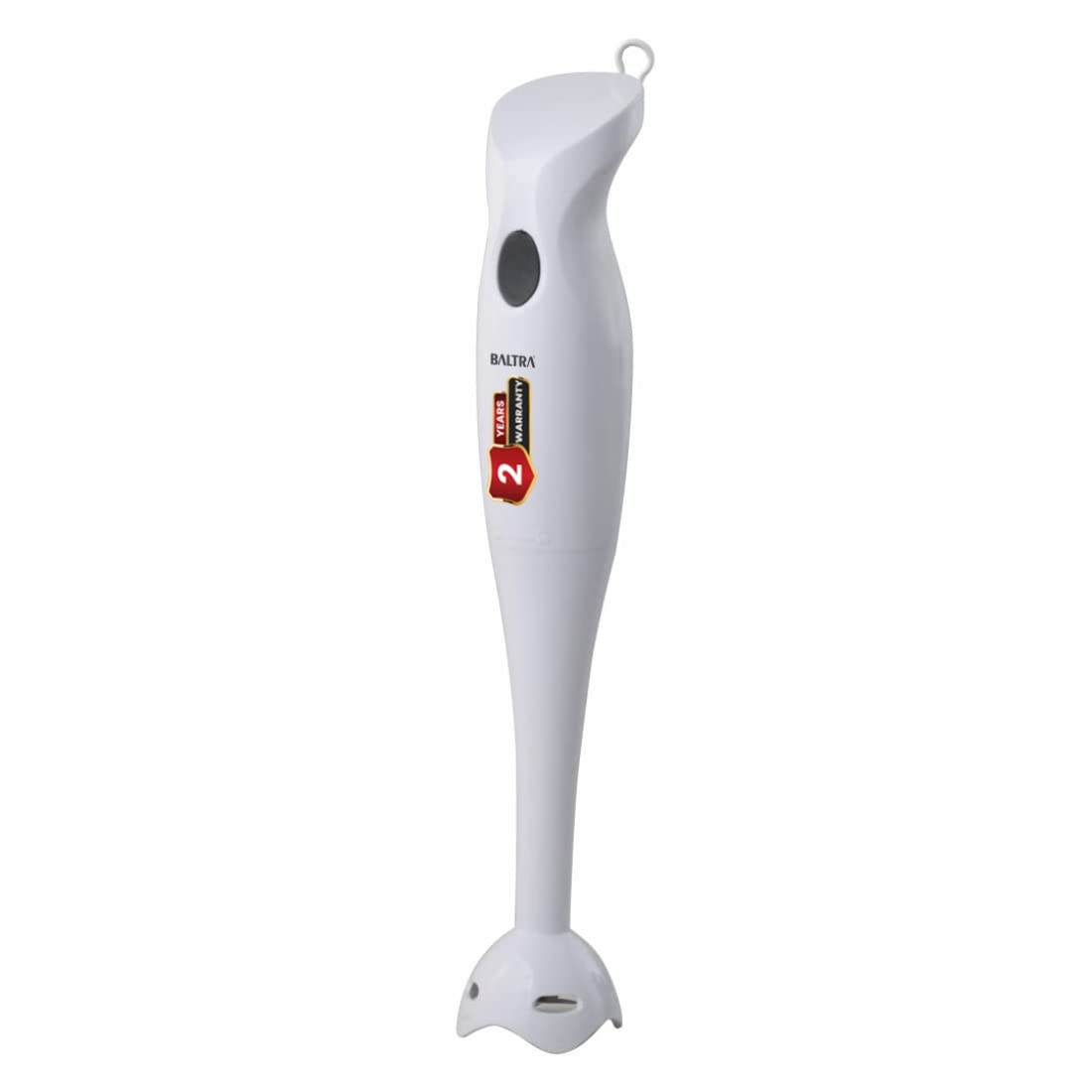 BALTRA Macro Hand Blender 250 Watts with Push Button Control, Low Noise Blender, Overheat Protection, Stainless Steel Blade, Light Weight Hand Beater (2 Year Warranty with Doorstep Service)