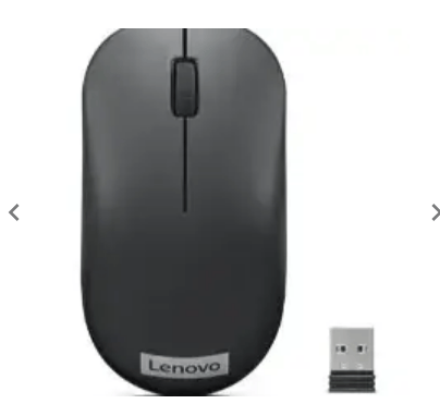 Lenovo 130 Wireless Compact Mouse 1K DPI Optical sensor 2.4GHz Wireless Nano USB 10m range