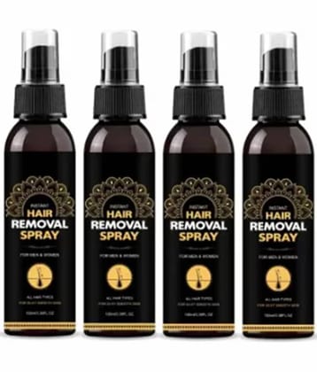 BEJOY Natural Hair Removal Spray for Men & Women 400 ( Pack of 4 )