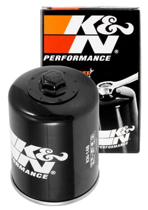 K&N Motorcycle Oil Filter: High Performance, Premium, Designed to be used with Synthetic or Conventional Oils, Wrench Off Nut: Fits Select TGB, Yamaha Vehicle Models, KN-148