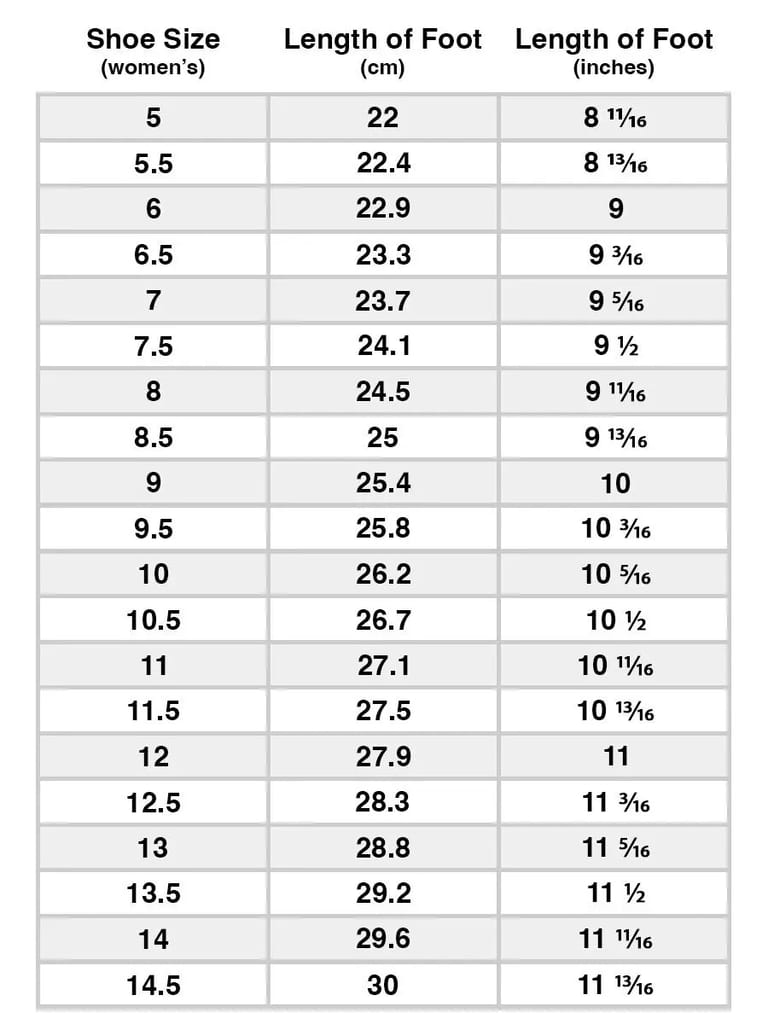 Size Guide