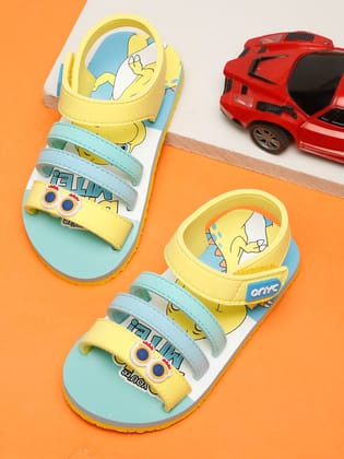 Premium Dino Gelatoe Sandals - Yellow (Unisex)