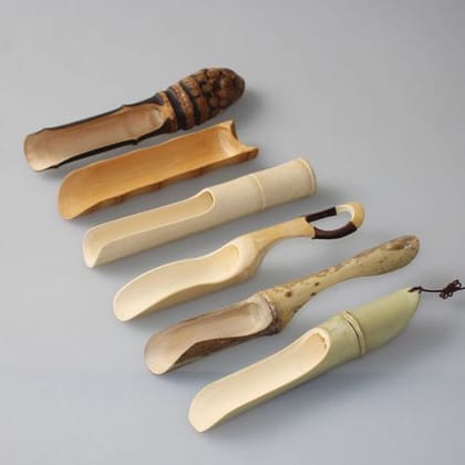 Handmade Bamboo Tea Scoop | Natural Wood Tea Spoon | Scoop for Loose Tea