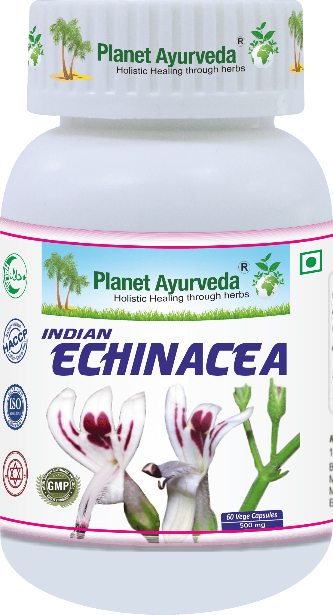 Planet Ayurveda Indian Echinacea 60 Veg Capsules 500mg