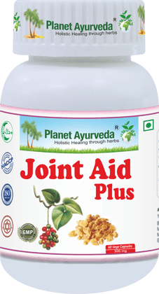 Planet Ayurveda Joint Aid Plus - 60 Veg Capsules - 500 mg