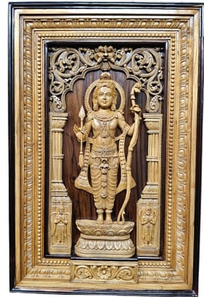 Lord Rama Wooden Statue/Frame Lord Rama Wooden Statue/Frame