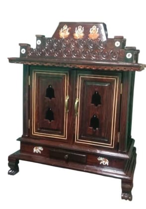 Wooden Temple for Home | Handcrafted Pooja Mandir Wooden Temple for Home | Handcrafted Pooja Mandir