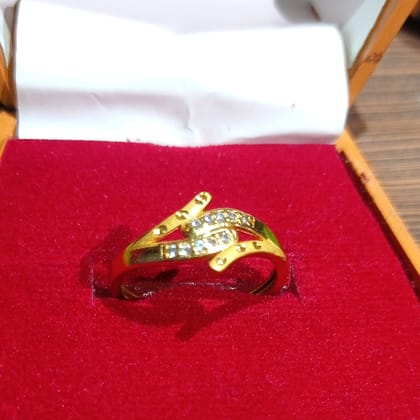 Gold Plated Ring for Women – Sleek & Stylish Design