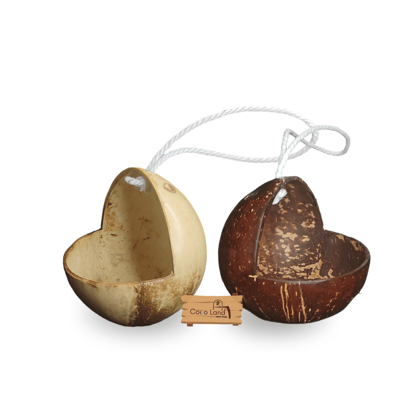 CocoLand Coconut Shell Bird Feeder