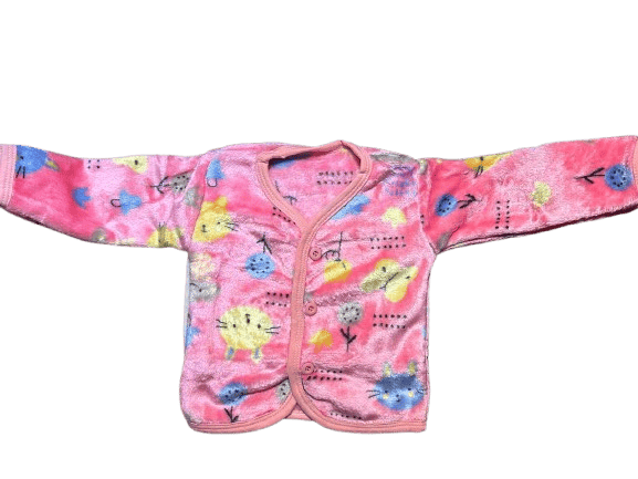 Pink  Long Sleeve Baby Sweatshirts