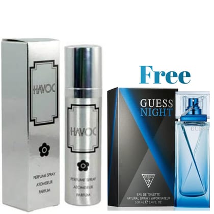 Havoc Silver Mossy, Green, Aldehydic Chypr Eau De Toilette For Unisex, 75ml