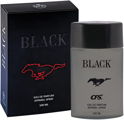 CFS Black Eau De Parfum Long Lasting EDP for Men and Women 100ml