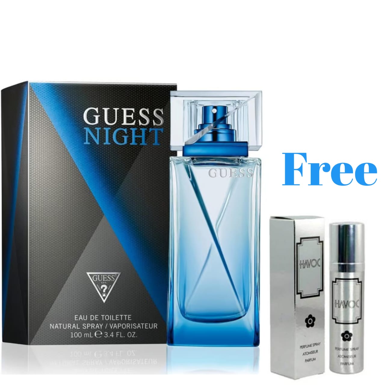 GUESS Night EDT – 100 ml of Intense Cedar and Masculine Freshness