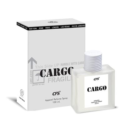CFS Cargo White Eau De Parfum Long Lasting EDP for Men and Women 100ml | A Citurs Fresh Floral Elegance