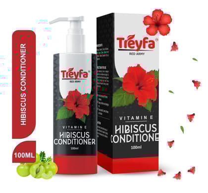 Treyfa Hibiscus conditioner for hair growth & hair fall control (100ml)