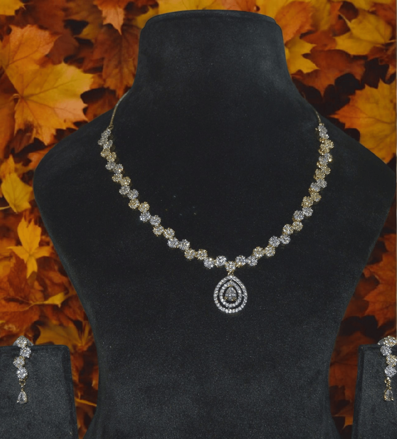 ELLNORA ** Necklace Set with Earrings for Women & Girls**