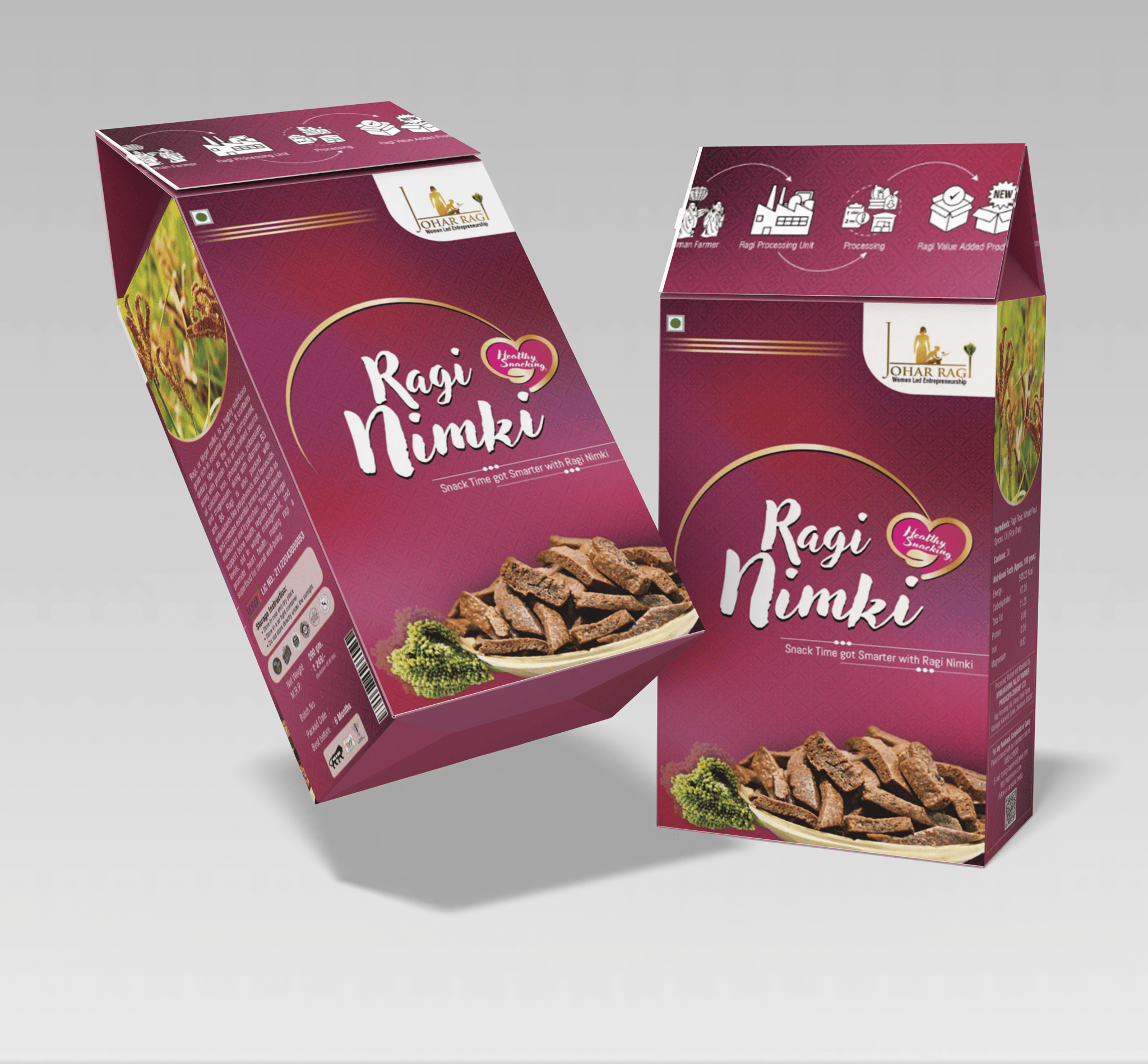 Johar Ragi Nimki: Healthy Snacking for a Smarter You