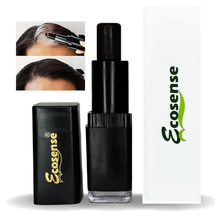 Ecosense Temporary Hair Colour Touch Up Stick for Men & Women| 4g Quick Root , BLACK Ecosense Temporary Hair Colour Touch Up Stick for Men & Women| 4g Quick Root , BLACK