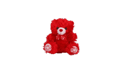 Cute and cuddly red teddy bear Cute and cuddly red teddy bear
