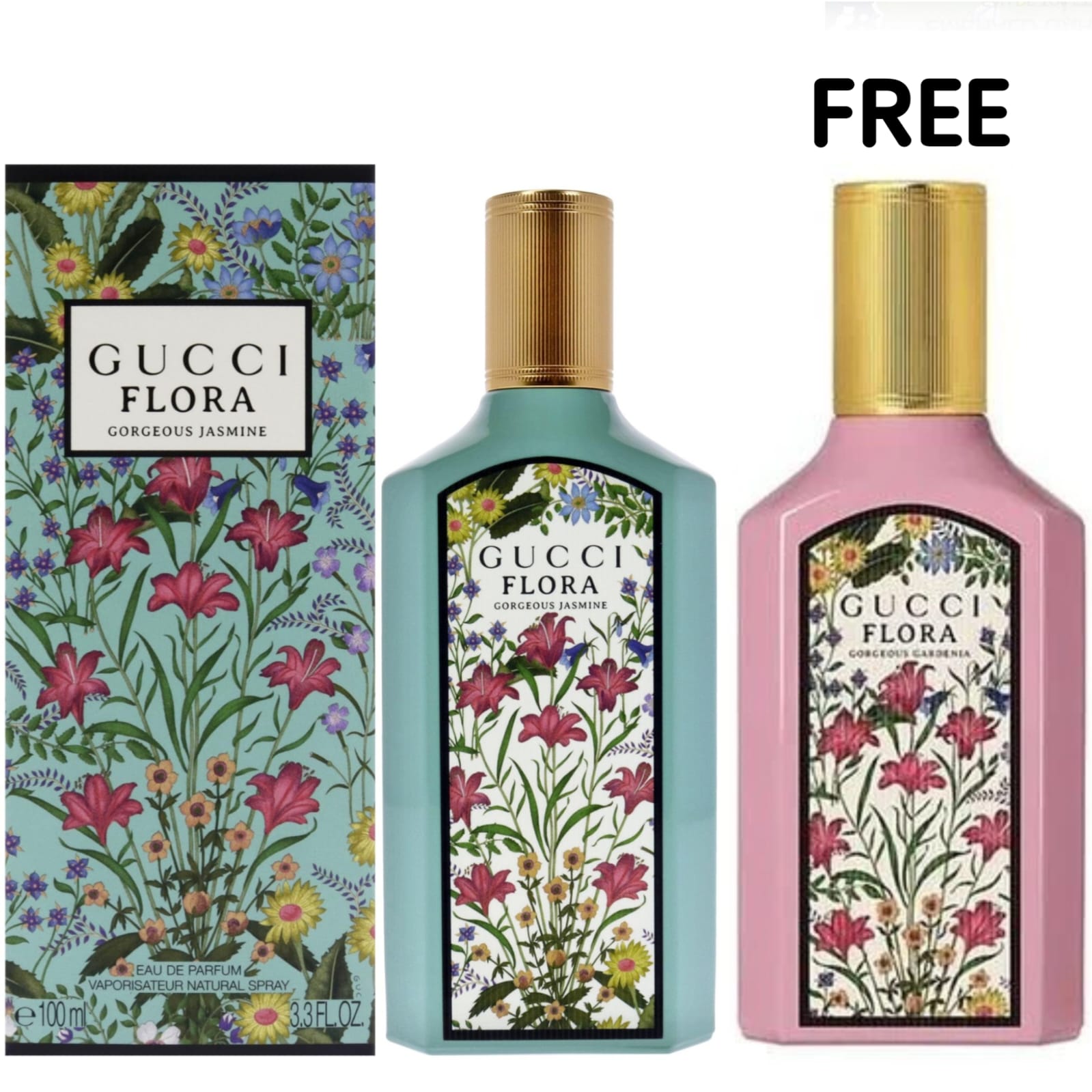 Gucci Flora Gorgeous Jasmine Eau De Parfum 100ml For Women Perfume Spray