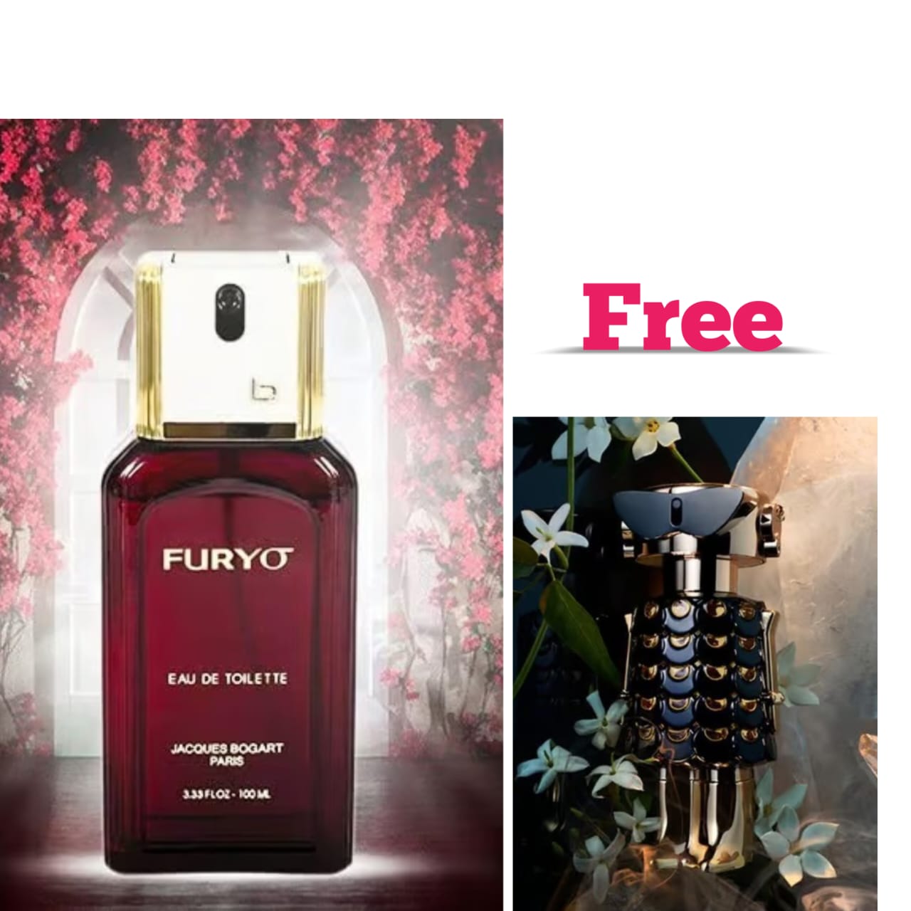 Jacques Bogart furyo for Men Eau De Toilette 100ml Perfume Franche Perfume