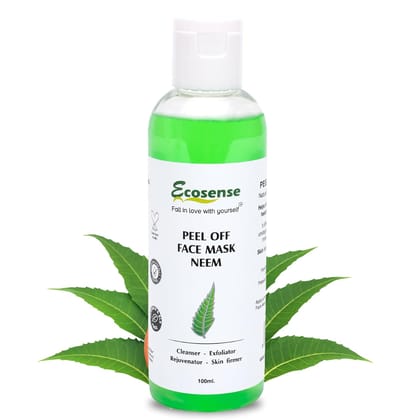 Ecosense Neem Peel-Off Mask, Purifies Skin, Controls Oil & Acne, Removes Black Head (100 ml) Ecosense Neem Peel-Off Mask, Purifies Skin, Controls Oil & Acne, Removes Black Head (100 ml)