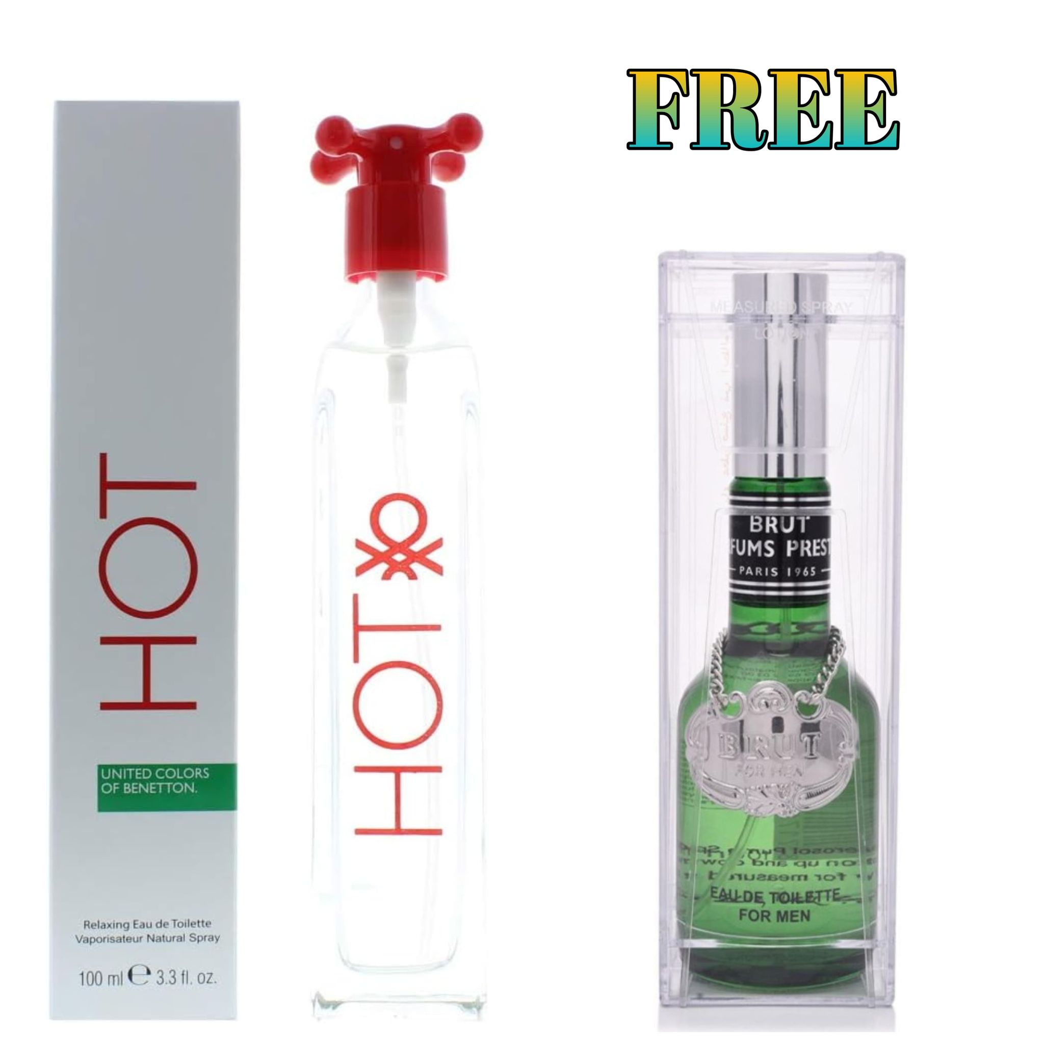 United Colors of Benetton Hot EDP for Women, 100ml