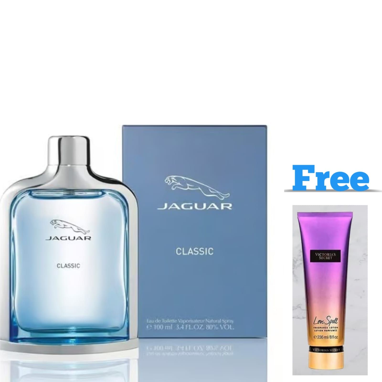 Jaguar Classic Blue Eau de Toilette 100ml Fragrance for Men