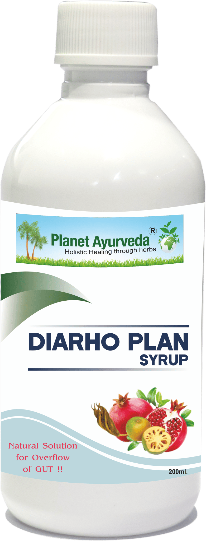 Planet Ayurveda Diarho Plan Syrup [Pack of 3] - Natural Ayurvedic Solution for Diarrhea and Dysentery - 200ml