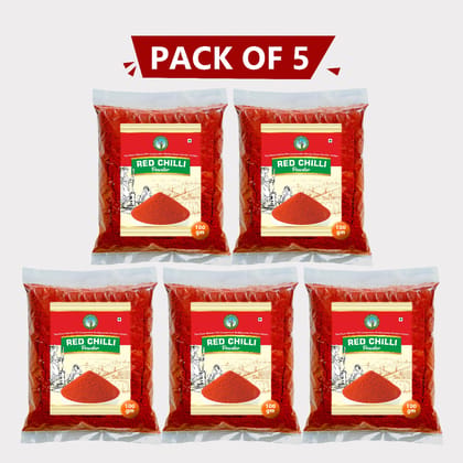 Red Chilli Powder (Pack of 5)