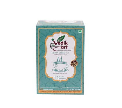Detox Green Tea - 20 Pyramid Tea Bags - Unforgettable Ancient Blends - Kick out Toxin From Your Body - 14 Powerful Natural Herbs Detox Green Tea - 20 Pyramid Tea Bags - Unforgettable Ancient Blends - Kick out Toxin From Your Body - 14 Powerful Natural Herbs
