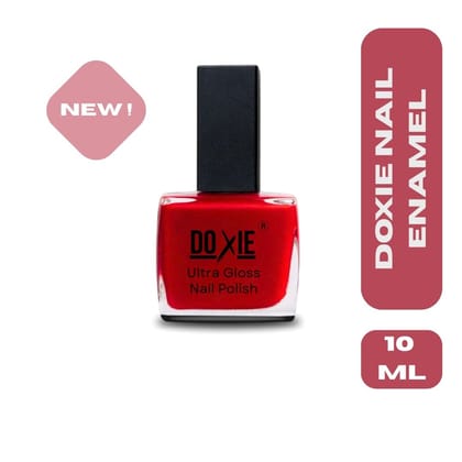 Doxie Nail Enamel-Salon-Perfect Finish|No UV Needed|Long-Lasting|High Pigment|Full-Coverage Color|For Girls/Women Doxie Nail Enamel-Salon-Perfect Finish|No UV Needed|Long-Lasting|High Pigment|Full-Coverage Color|For Girls/Women