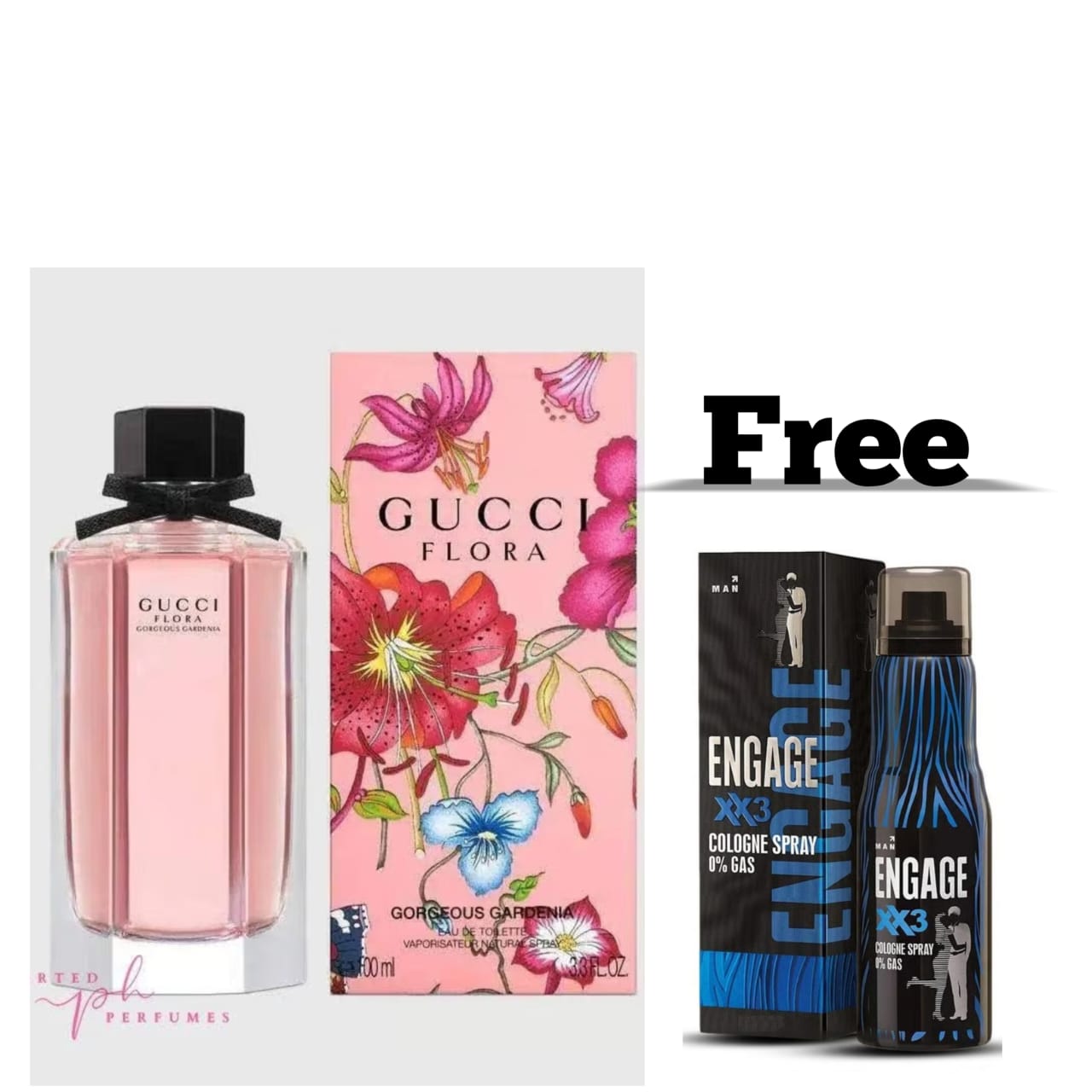 Gucci Flora Gorgeous Gardenia Pink Eau De Toilette 100ml for Women