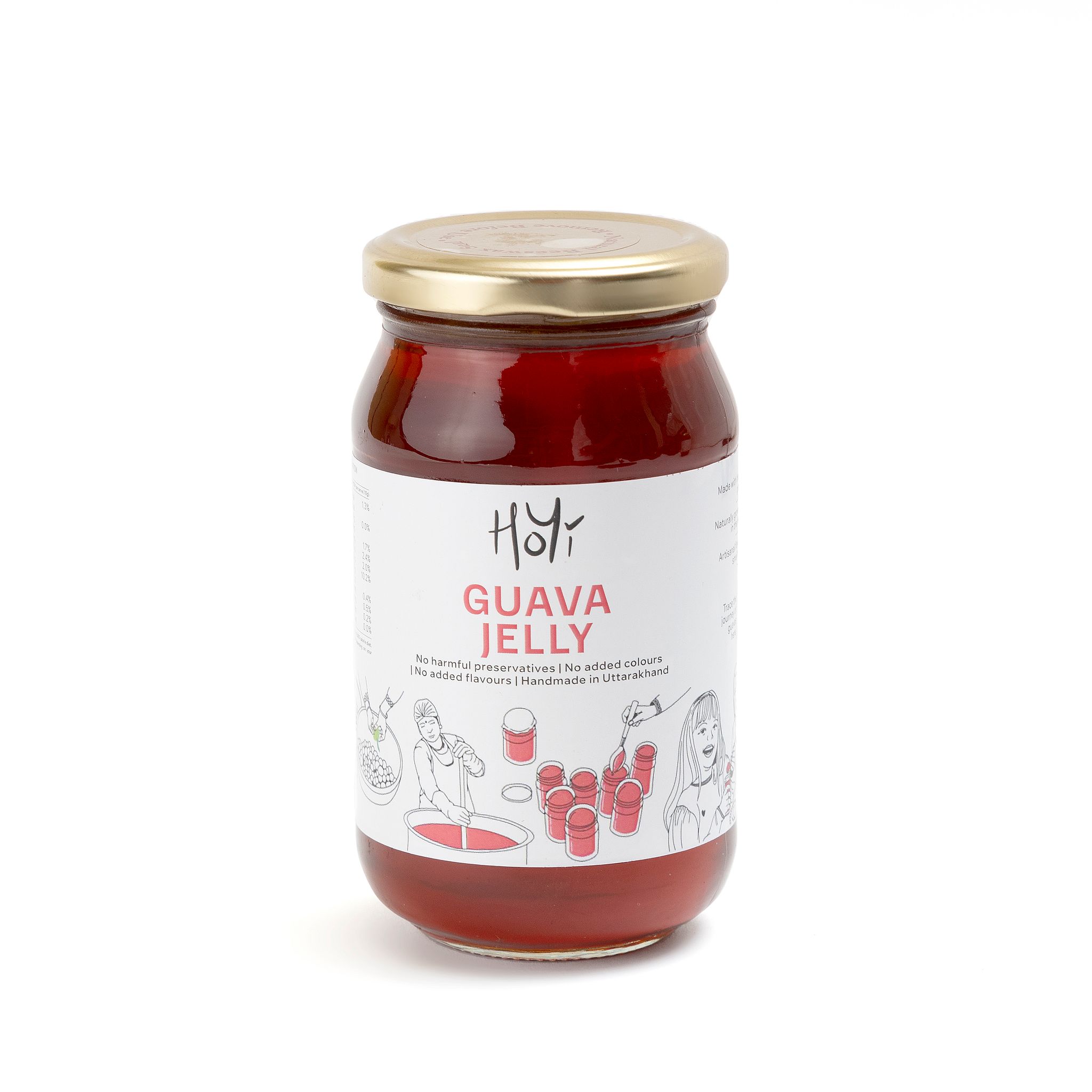 HoYi Guava Jelly 250gm - Made with fresh guava pulp