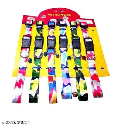 ABS Plastic Coller Belt for Pet (Multicolor, Pack of 1)