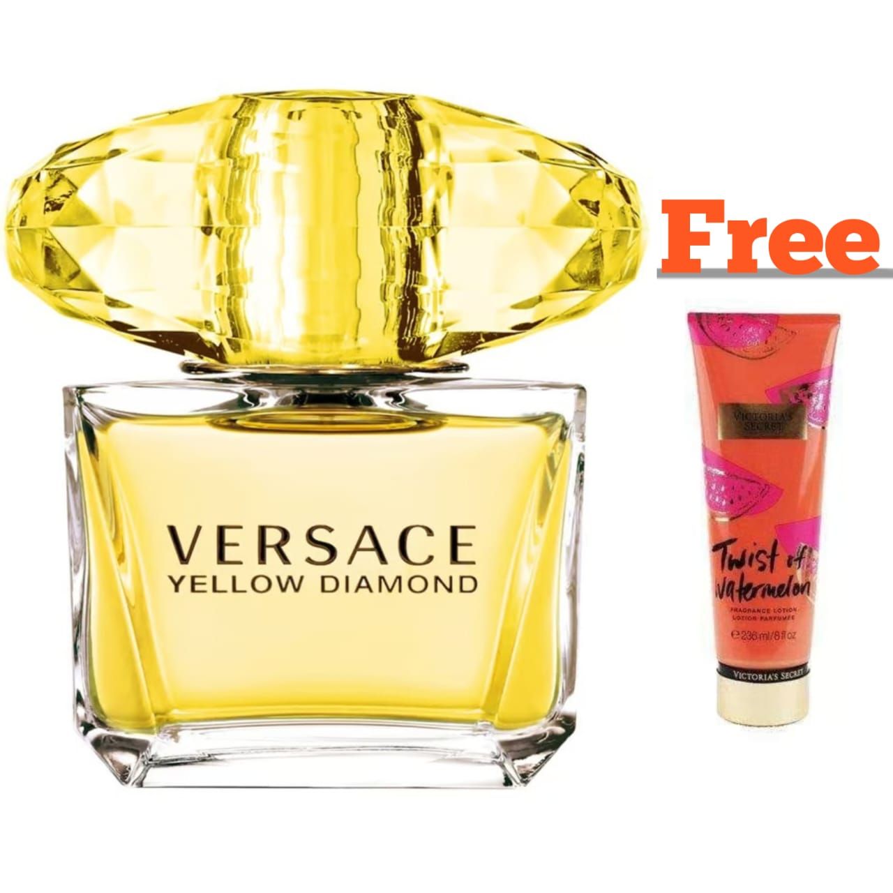 Versace Yellow Diamond Eau De Toilette 90ml Women’s Perfume With Liimited Free Perfume