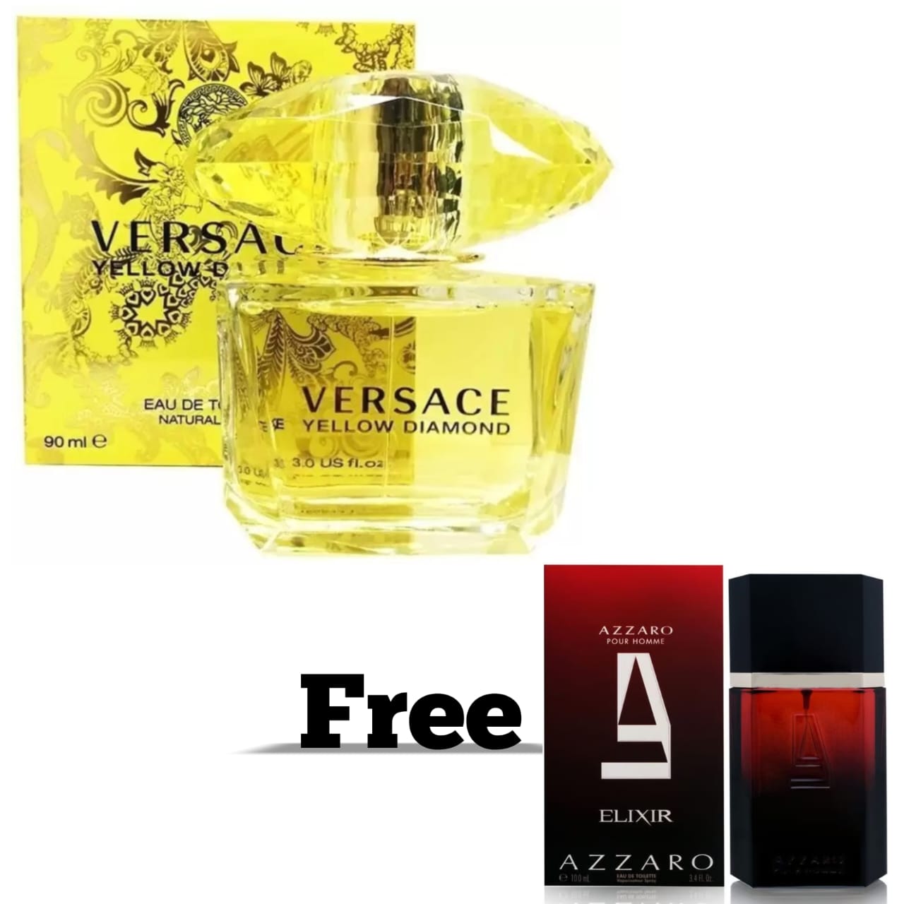 Versace Yellow Diamond, 90ml, Women's Perfume Floral Citrus Fragrance Floral Perfume